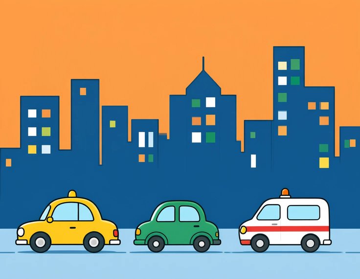 City Street printable